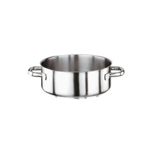 casseruola bassa acciaio inox