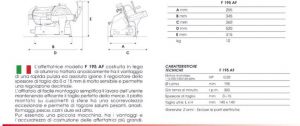 fac affettatrice a gravita 195 af con affilatore 