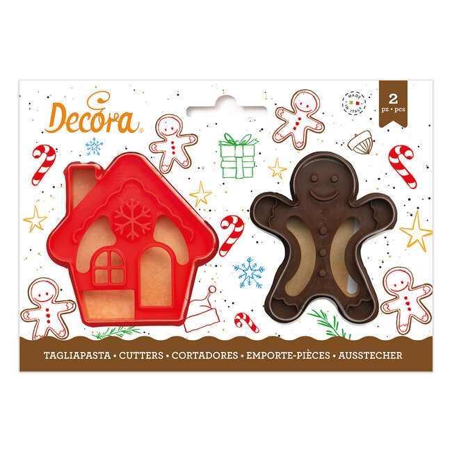 Tagliapasta Gingerbread Man & House