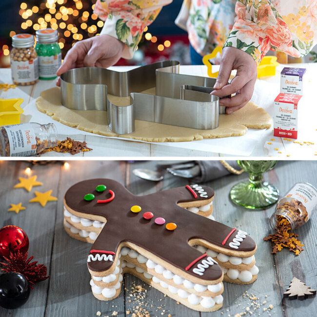 Sagoma bimbo gingerbread