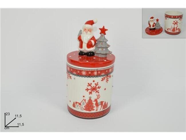 BARATTOLO CON BABBO NATALE CM 29 H