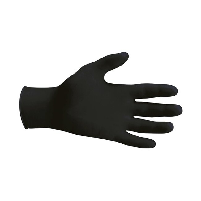 Guanti nitrile nero misura M CF 100PZ