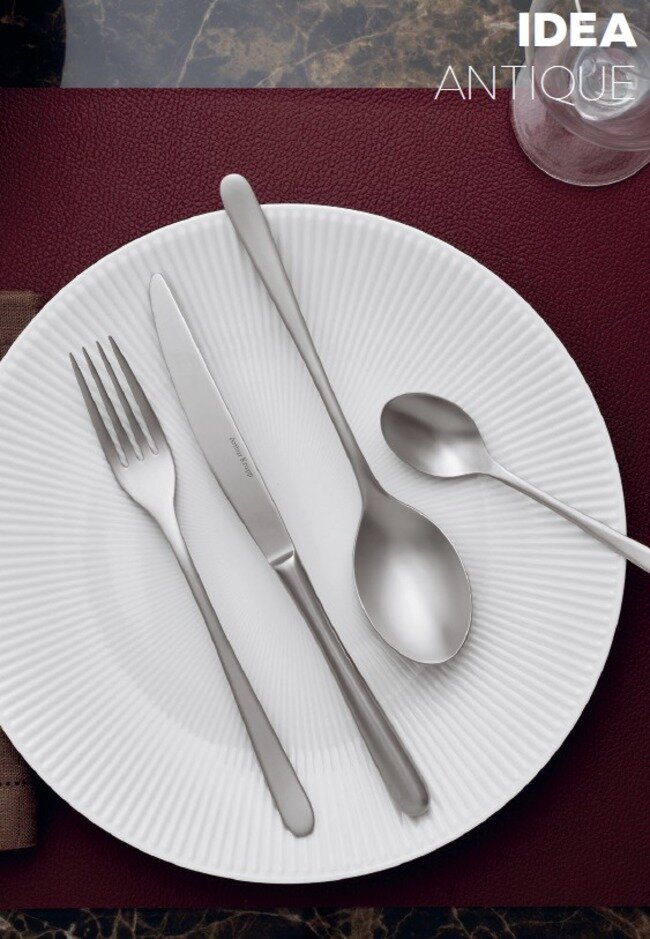 Idea forchetta tavola antique pvd 12 pz