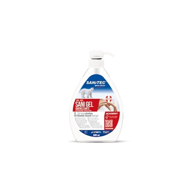 Sani gel disinfettante alcolico per mani 600ml