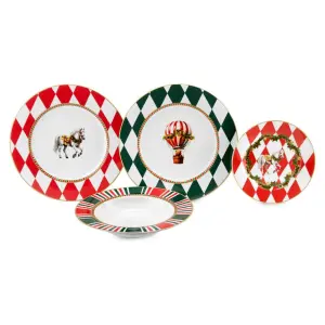 Fade circus servizio tavola 18 pz