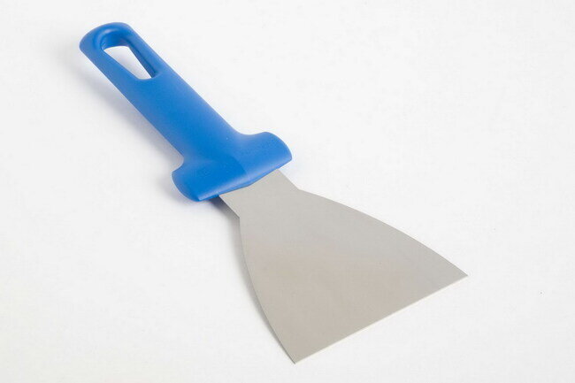 SPATOLA TRIANGOLARE INOX 11.5X11 CM
