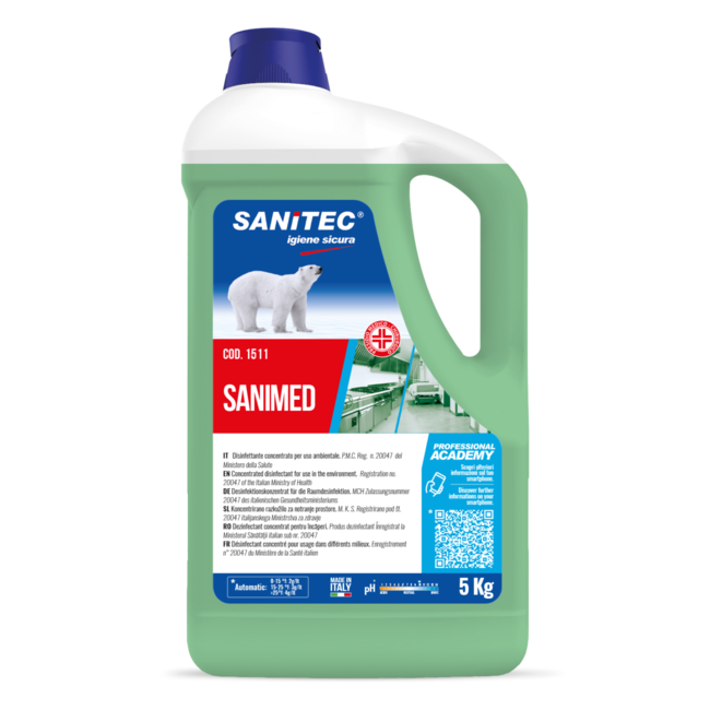 Sanimed disinfettante 5lt della Sanitec