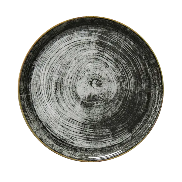 Saturnia piatto pizza cm 31 Black round