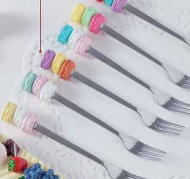 TOGNANA FORCHETTINE 6PZ MACARONS