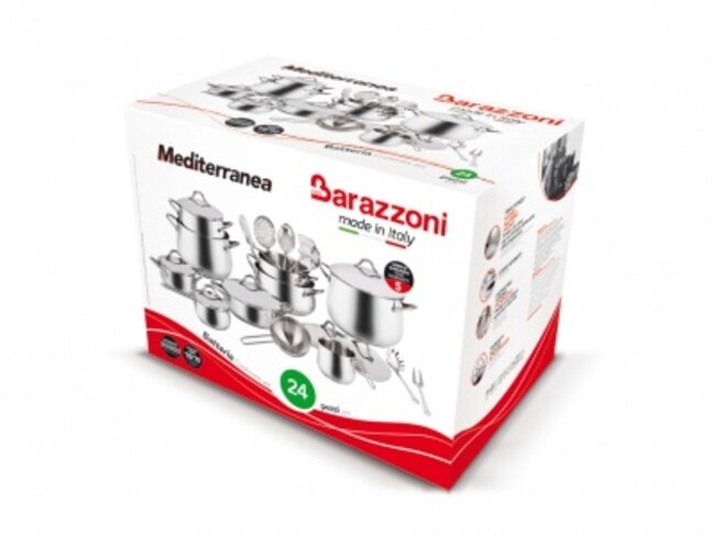 Mediterranea batteria Barazzoni 24 pz