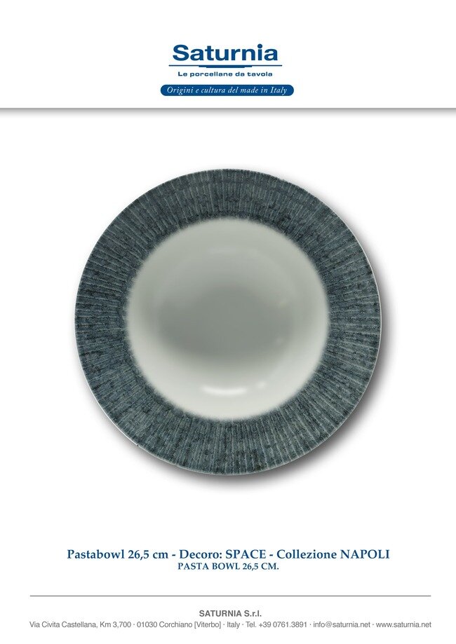 Space pasta bowl cm 26,5