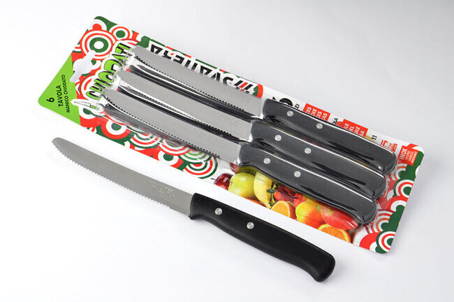 COLTELLO CHIODATO CONFEZIONE A 6PZ