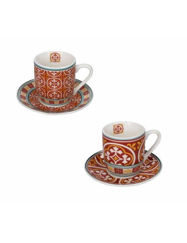 Rosone tazza caffè Brandani set 2 pz
