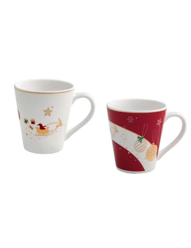 BRANDANI ALLELUIA SET MUG 2 PEZZI IN PORCELLANA