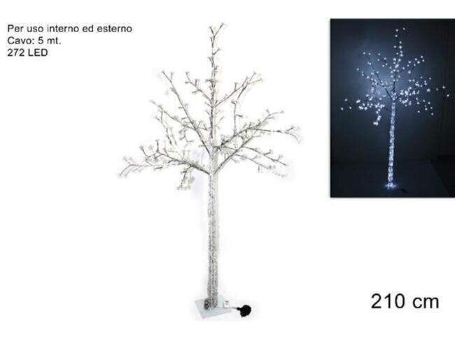 ALBERO CON LUCI 210CM 272 LED