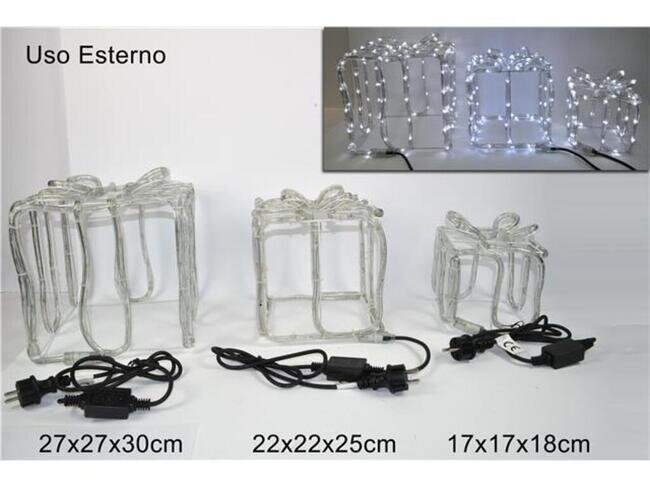 PACCHI DONI A LED 3 PZ