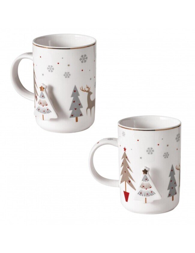 BRANDANI MUG FIOCCO DI NEVE NEW BONE CHINA
