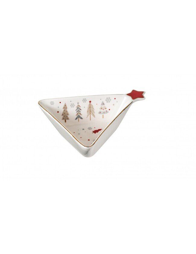 BRANDANI ANTIPASTIERA FIOCCO DI NEVE NEW BONE CHINA