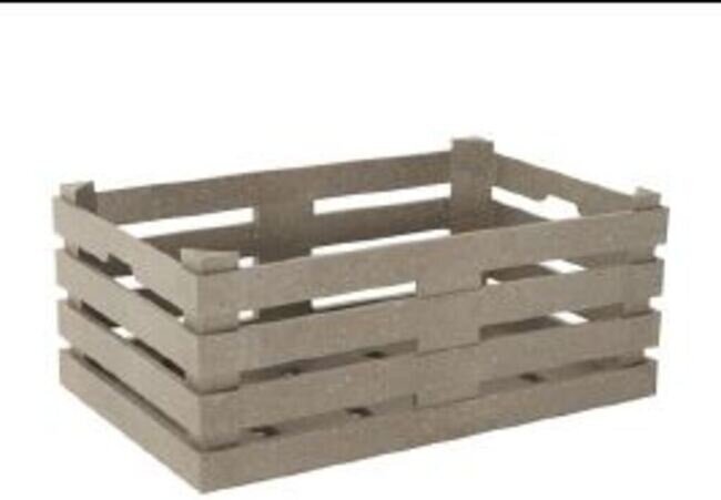 CASSETTA PLASTICA PER ALIMENTI 22X14X9