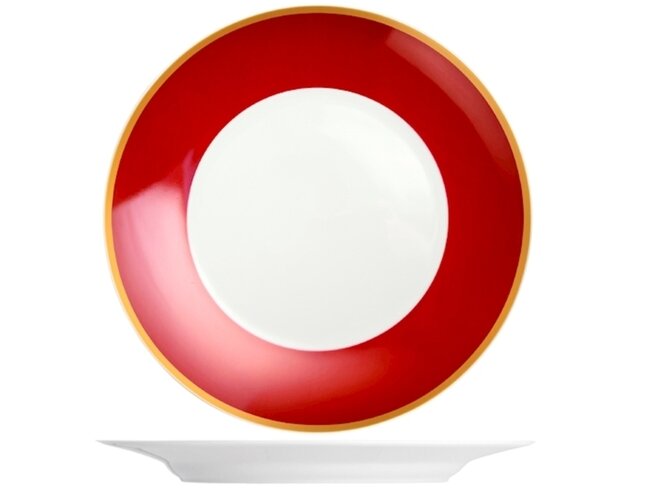 Rubino servizio tavola rosso 36pz
