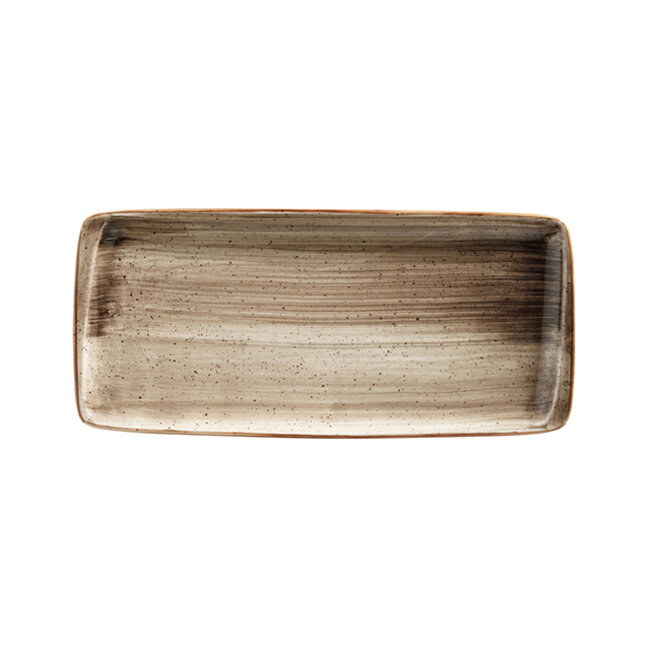 BONNA' MARRONE VASSOIO RETT.48X16CM