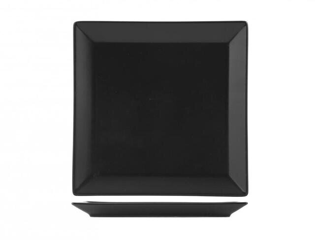 piatto boston nero frutta cm18X18 h&h