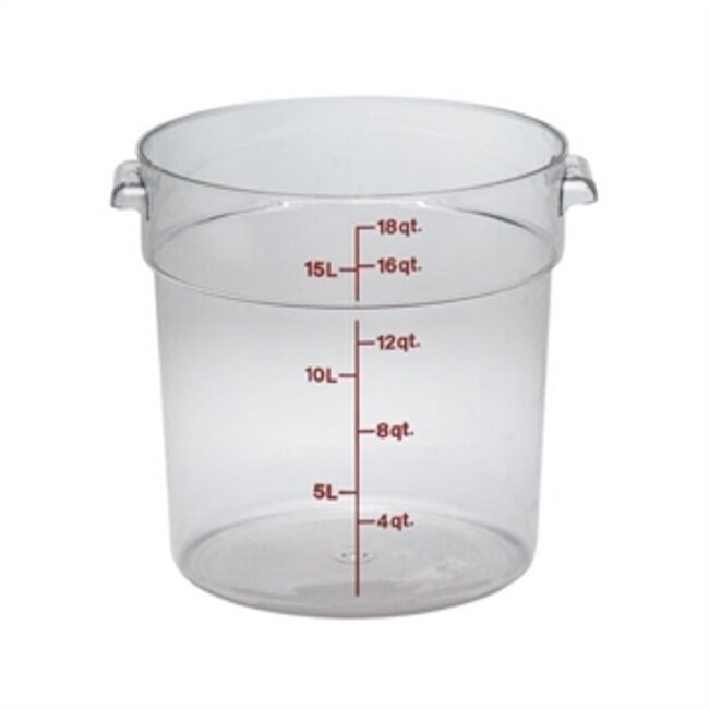 CAMBRO CONTENITORE GRADUATO C/COPERCHIO 20LT
