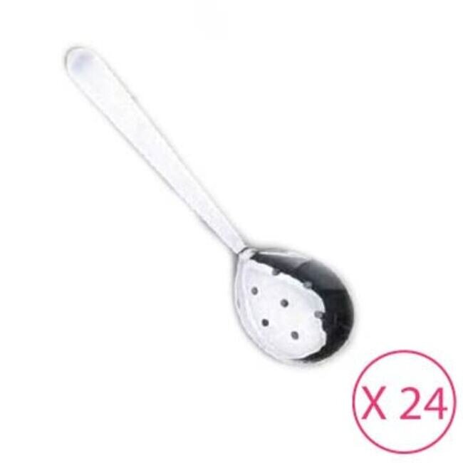 CUCCHIAIONE FORATO TD CM 29 INOX 18/10