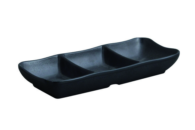 PORTASTUZZICHINI NERO 3 SCOMPARTI 20X8.5
