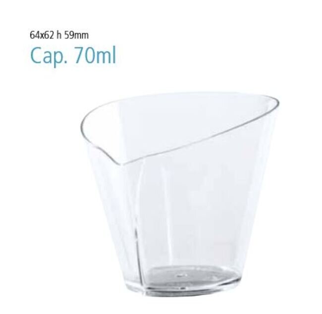 FINGER COPPETTA 70ML 6.4X6.2H5.9 PZ 50