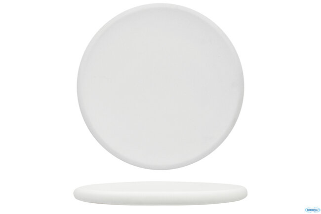 Genesys piatto bianco in porcellana