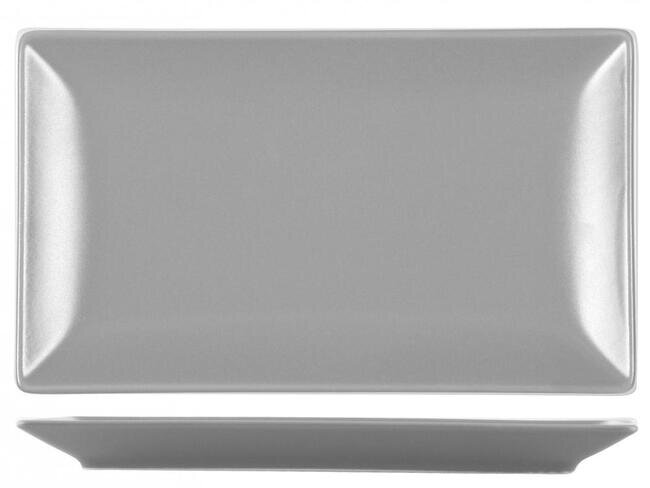 piatto boston grigio 25x15 h&h