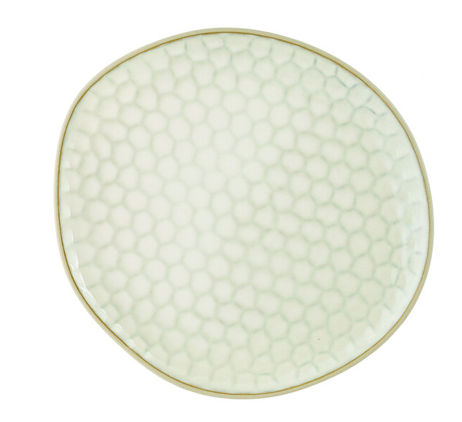 Kypseli piatto frutta beige 22X20 cm