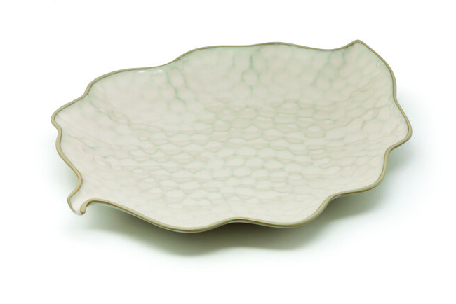 Kypseli vassoio foglia beige 28X21 cm