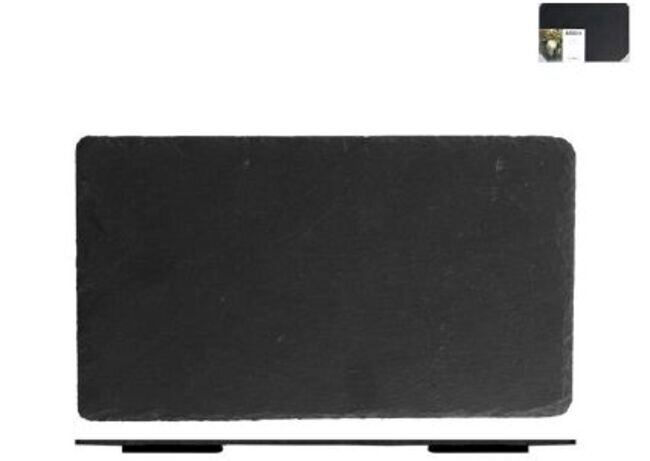 PIATTO ARDESIA RETT. 53X32