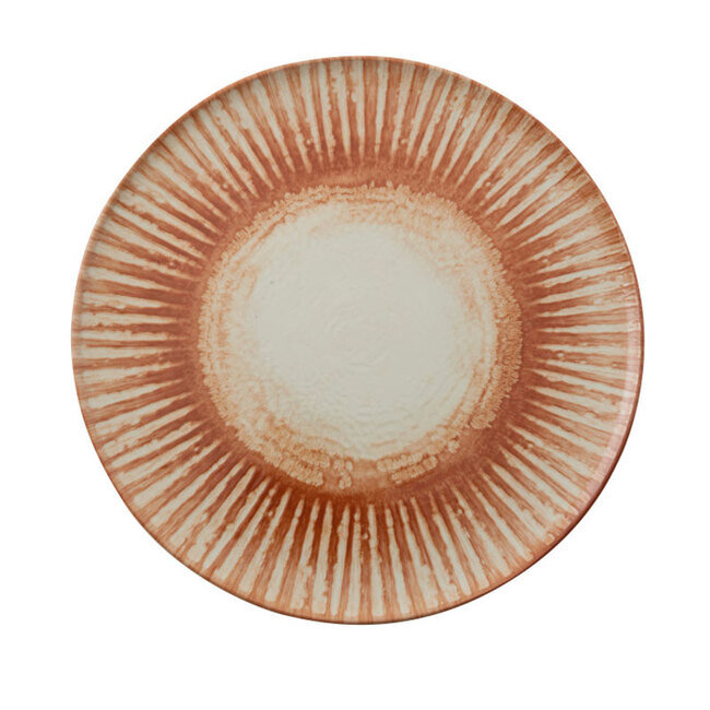 Sunlight red piatto piano 32cm