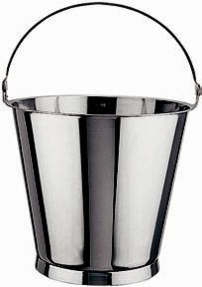 SECCHIO GRADUATO 15 LT INOX