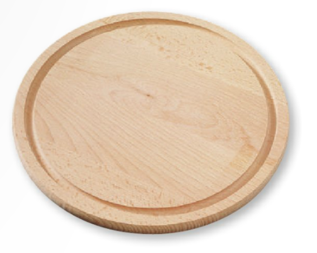 TAGLIERE LEGNO TONDO CM 25