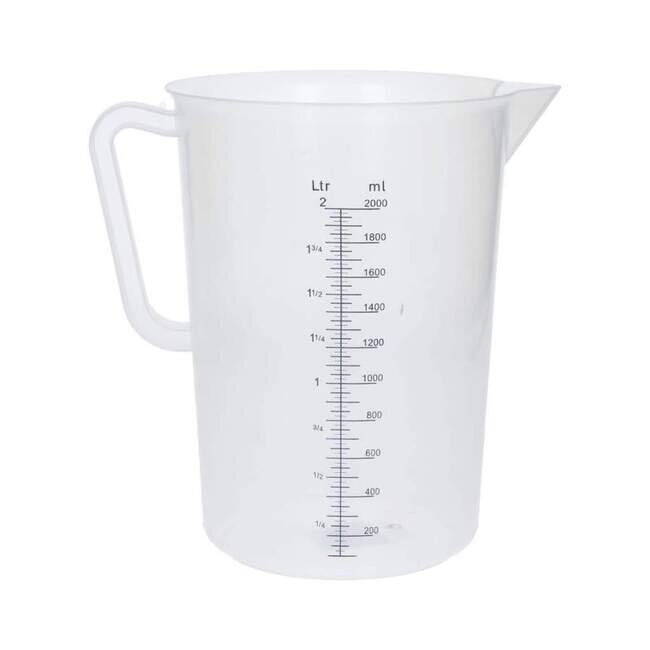 CARAFFA GRADUATA 2LT TRASPARENTE