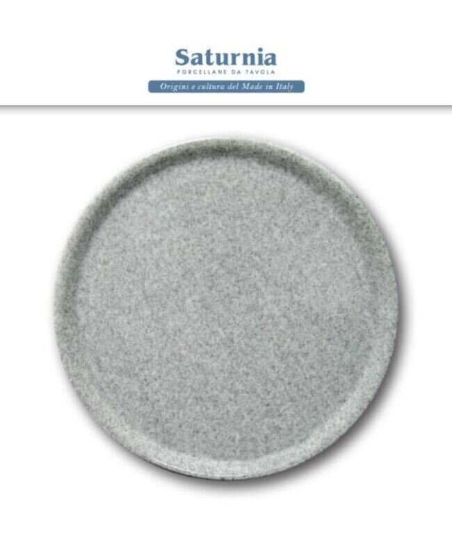 SATURNIA PIATTO PIZZA 33 CM GRANITO