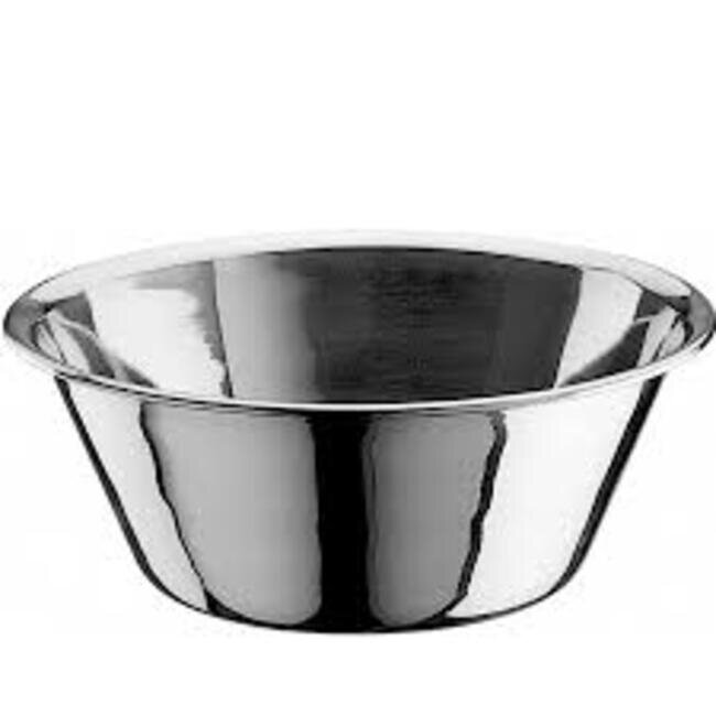 INSALATIERA CONICA ACCIAIO PINTI INOX CM 18
