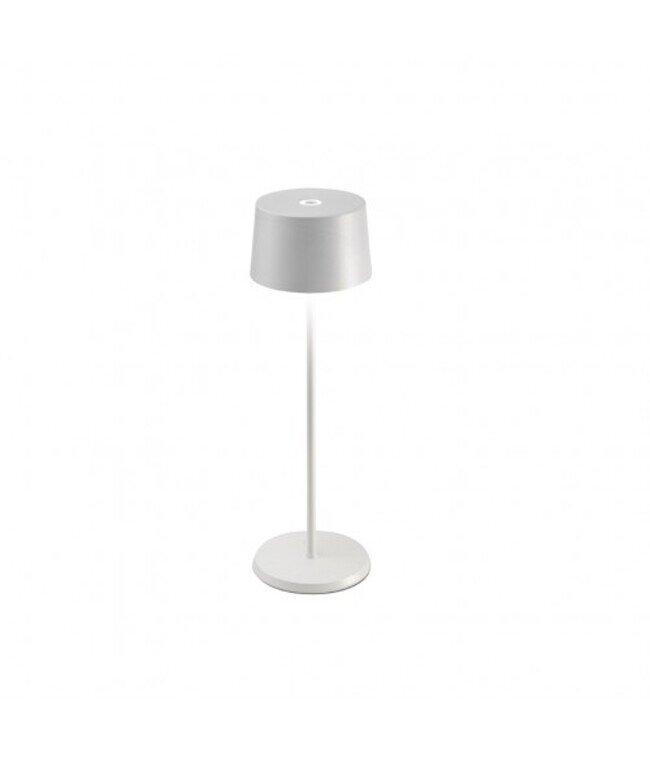 Lampada da Tavolo Olivia Bianca Zafferano