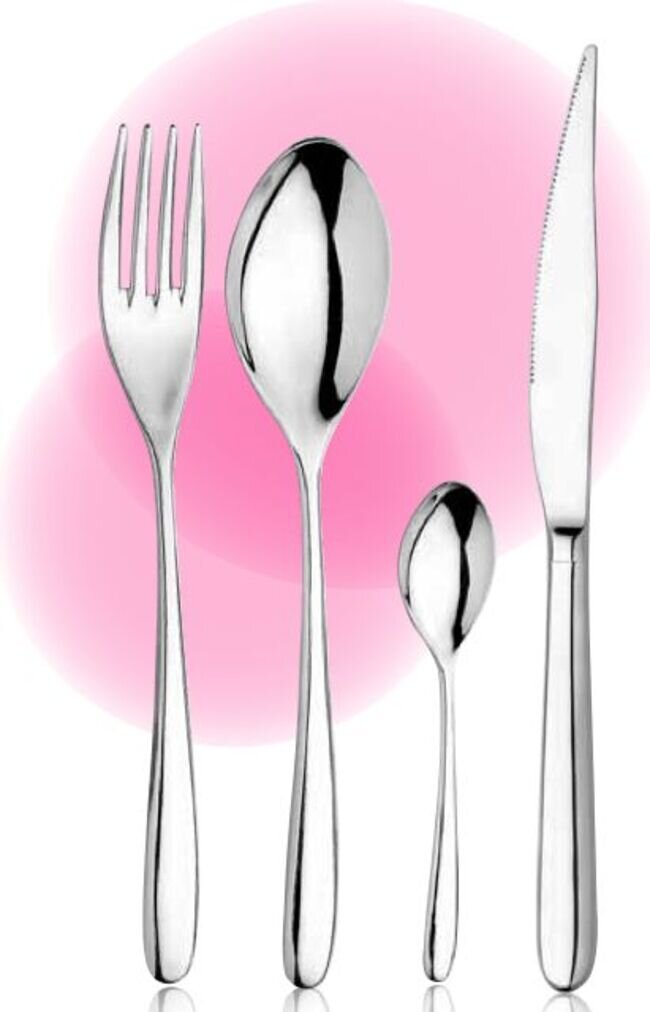 INOX RIV FORCHETTA DOLCE NOVECENTO 18/10 CF 12 PZ