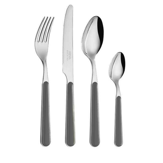 Neva posate grigio set a 24 pz