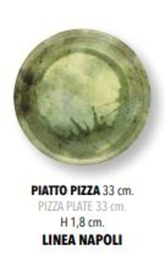 TREE VERDE PIATTO PIZZA CM 33 SATURNIA