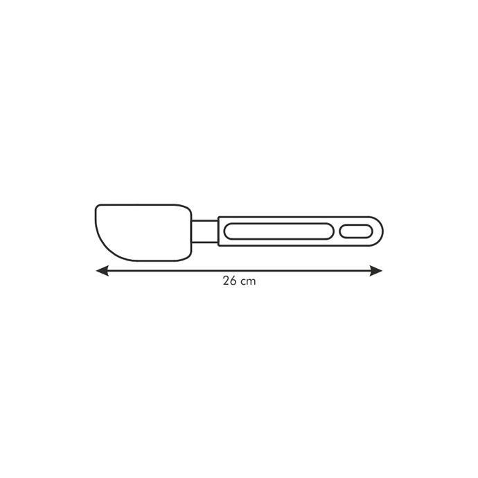 SPATOLA IN SILICONE CON MANICO IN NYLON CM.26,5 - 1862 - Auteri Hotellerie