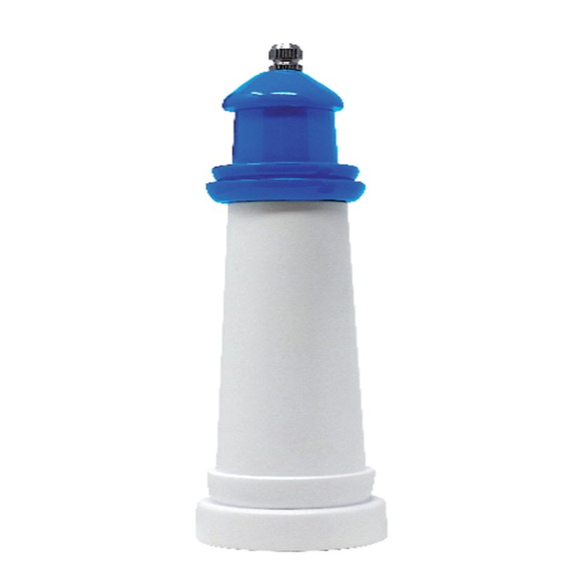 ILSA MACINA PEPE E SALE FARO BLU ALTEZZA 17CM