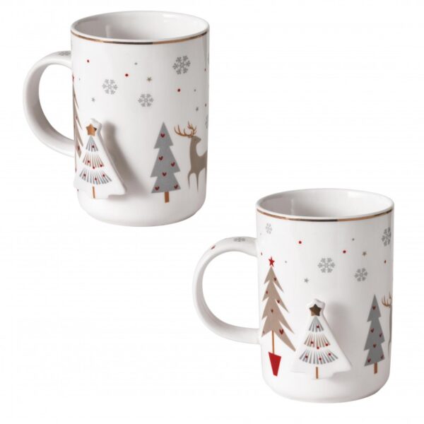 MUG FIOCCO DI NEVE NEW BONE CHINA