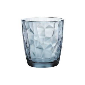 Bicchiere diamond blu 30 cl