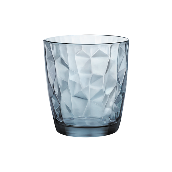 Bicchiere diamond blu 30 cl